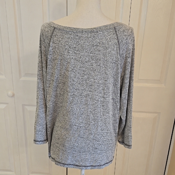 Ruby Rd. Heather Gray Top - Picture 2 of 8